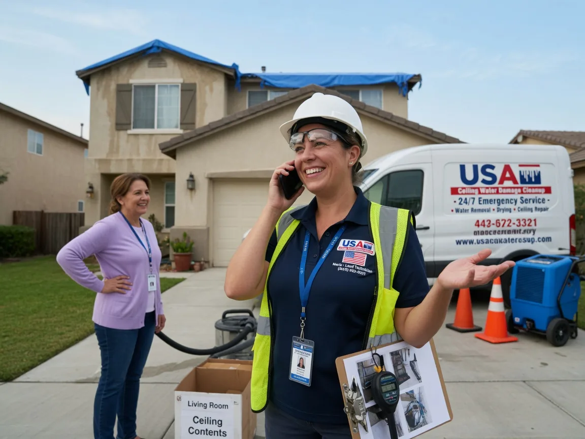 Ceiling Water Damage Restoration La Place, IL FAQs
